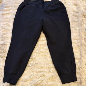 DSG Women's Black Track Joggers with Drawstring Waist